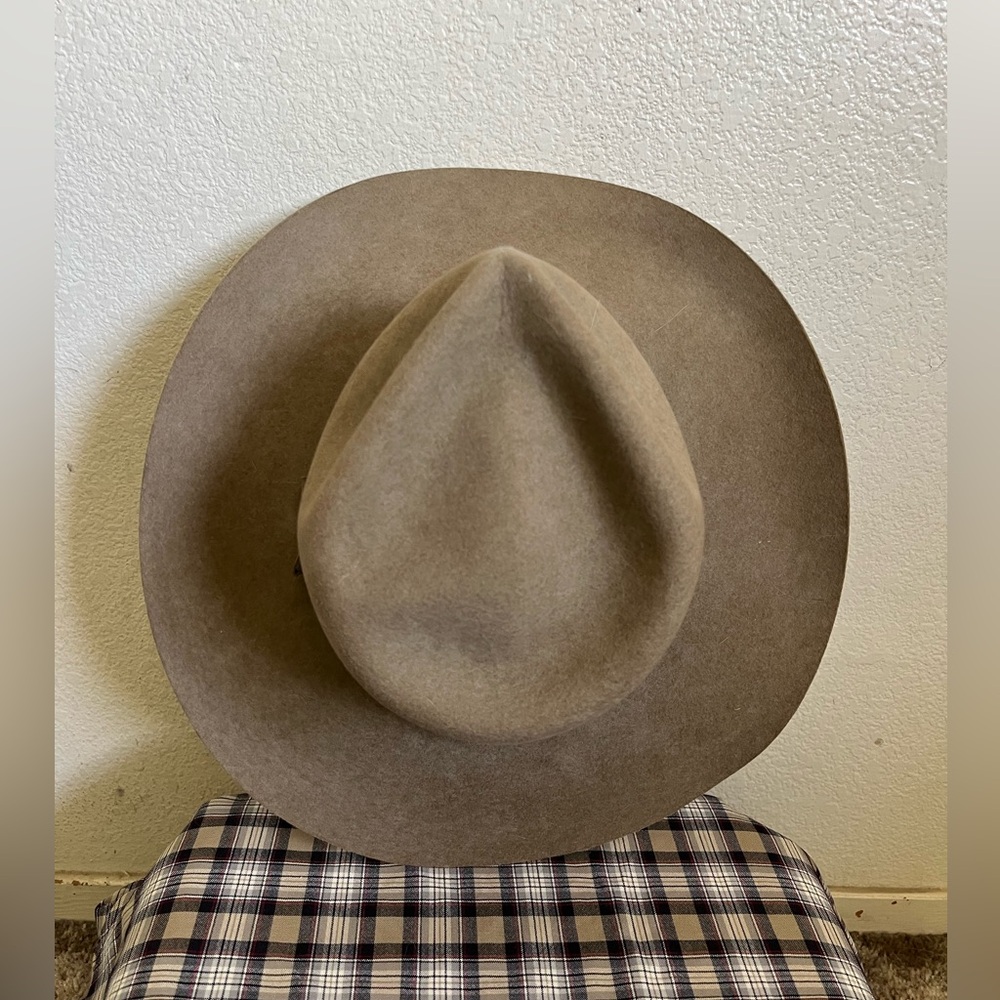Vintage Beaver Brand Hat. Since 1860. Cowboy/girl hat, American made, fur blend. - Picture 5 of 16